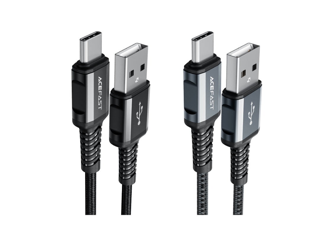 ACEFAST C1-04 USB-A to USB-C Charging Cable - Fast & Durable, 1.2m ACEFAST C1-04 USB-A to USB-C Charging Cable - Fast & Durable, 1.2m